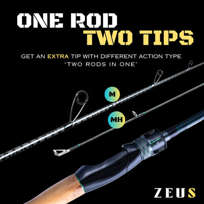 DREAMCATCHER ZEUS 2-PIECE SPINNING ROD