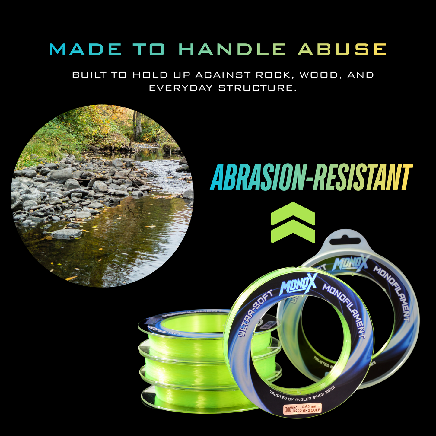 MONOX NYLON MONOFILAMENT FISHING LINE