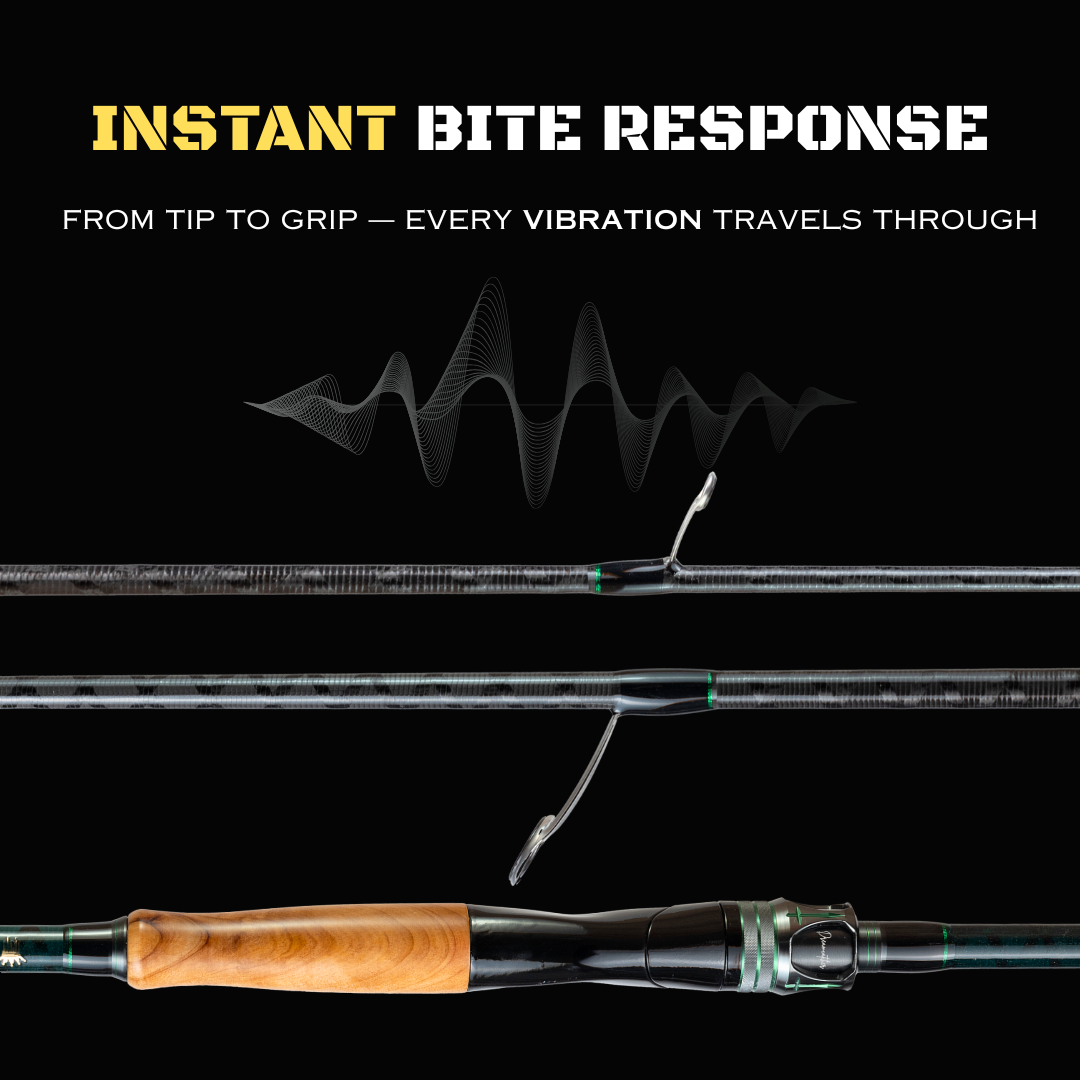 ZEUSX ONE-PIECE SPINNING ROD