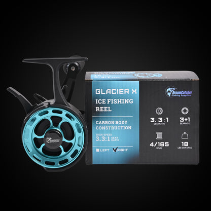 GLACIERX ICE FISHING REEL